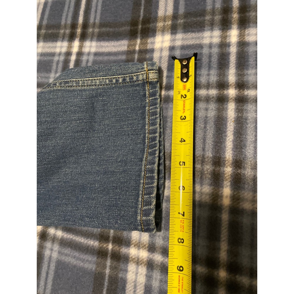 Carhartt Rugged Flex Loose Fit Jeans Womens 2 Regular Medium Wash BD2731-W - Picture 7 of 7